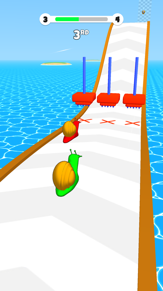 #1. Snail Run Race (iOS) 由: BOOM GAMES YAZILIM VE TICARET ANONIM SIRKETI