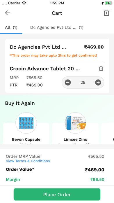 Retailio Retailer - B2B Pharma Screenshot 4 - AppWisp.com Retailio Retailer - B2B Pharma Screenshot 4 - AppWisp.com