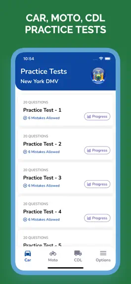 Game screenshot New York NY DMV Permit Test mod apk