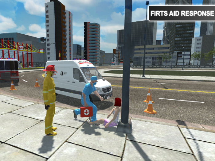 Ambulance Rescue 911 Sim
