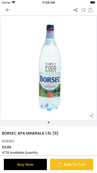 SimplyFood UK Screenshot
