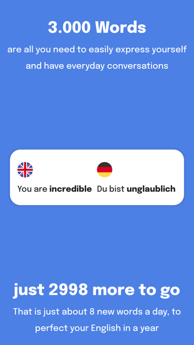 Most Common German Words Screenshot