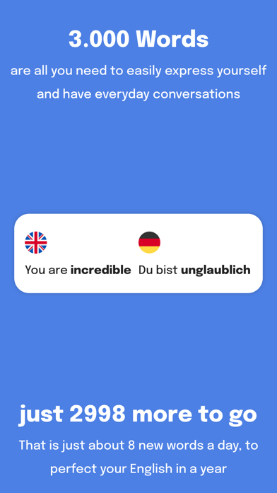 Most Common German Wordsのおすすめ画像1