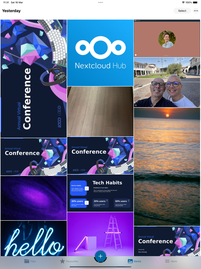 ‎Nextcloud Screenshot