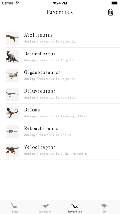 Dinopedia -kids' dinosaur park Screenshot