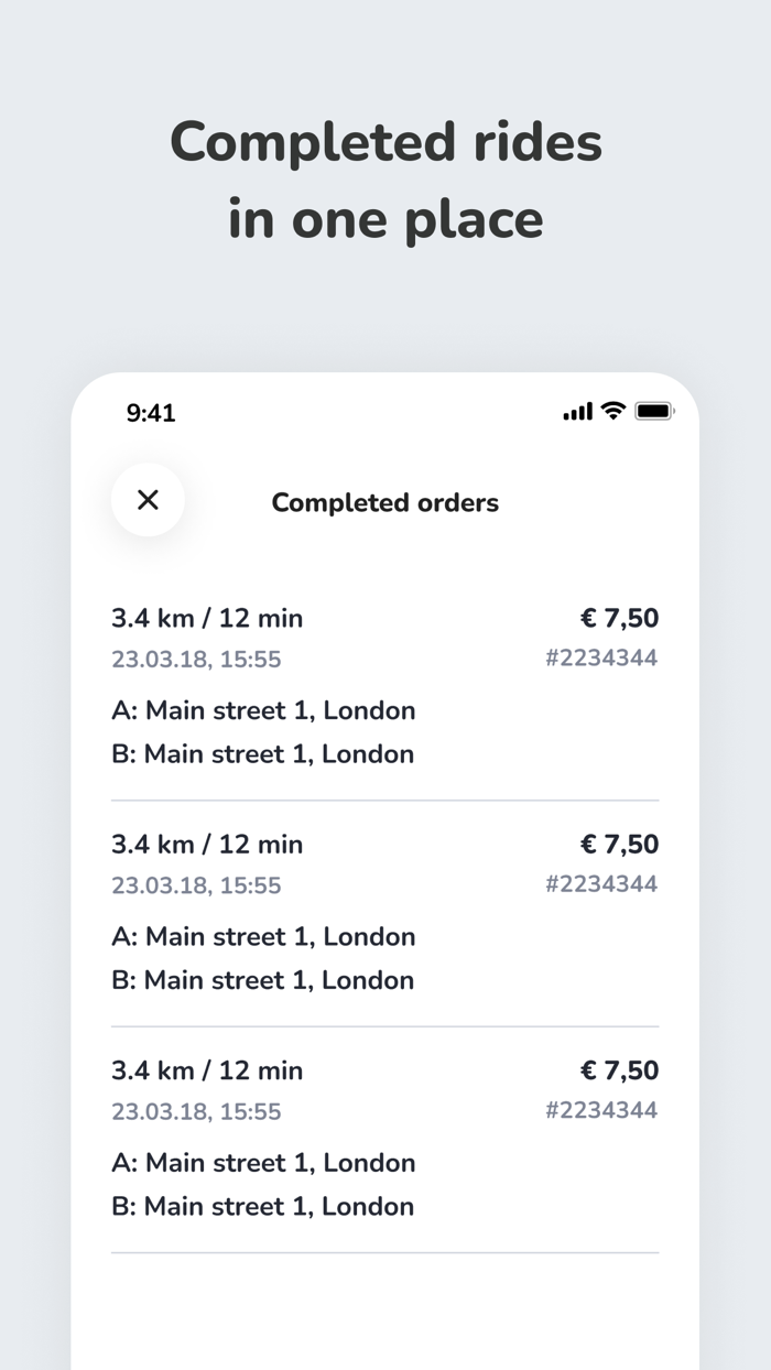 ATOM Mobility Driver app