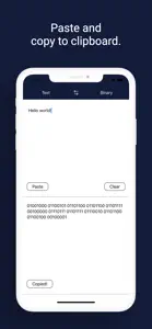Text To Binary screenshot #3 for iPhone