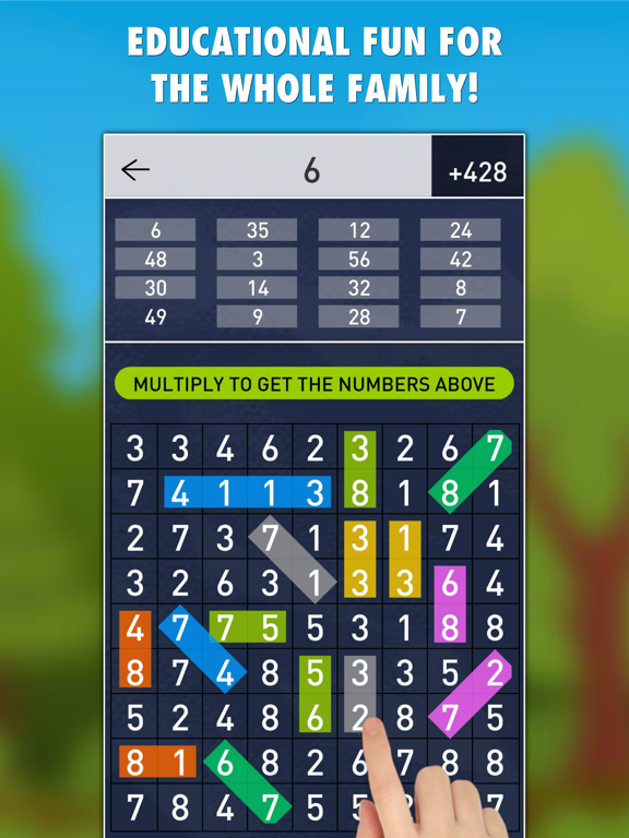 Screenshot #6 pour Hidden Numbers Math Game
