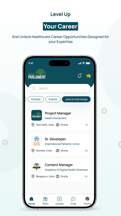 Health Parliament Screenshot
