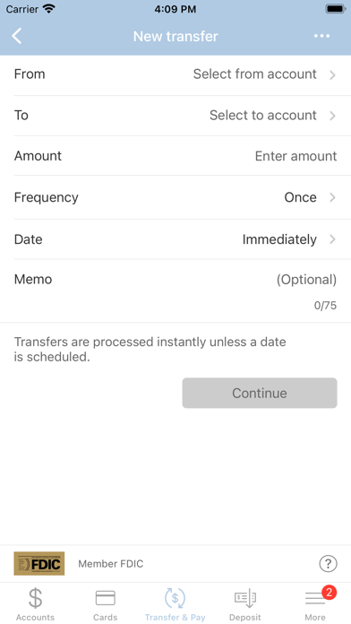 First State Bank Nebraska Screenshot
