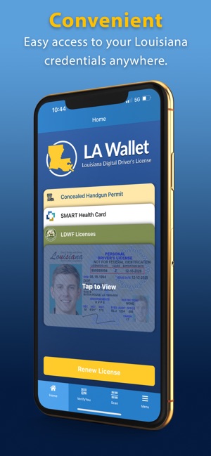 Hunting/Fishing Licenses Now Available on LA Wallet