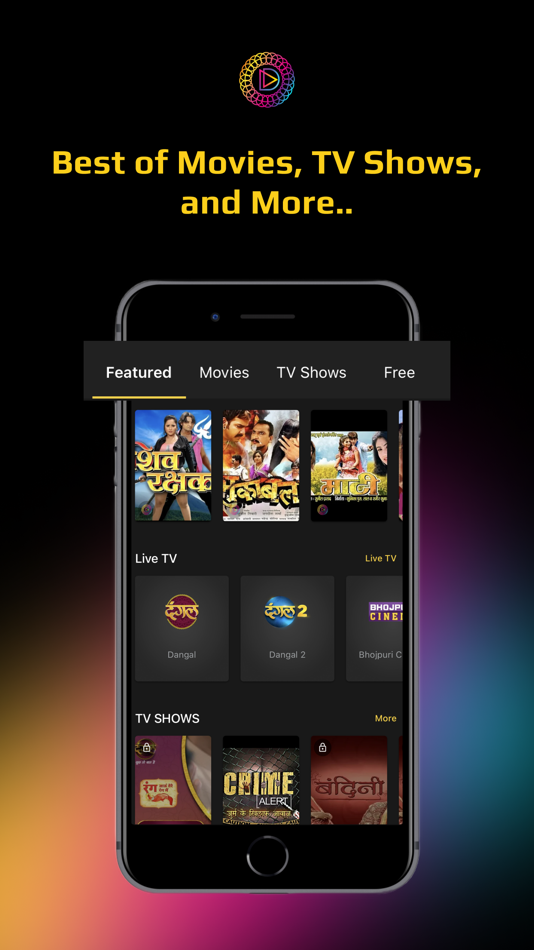 #1. Dangal Play (iOS) 来自: WWS Sky Shop Pvt. Ltd.