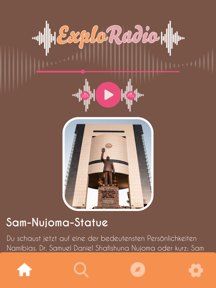 Namibia Audioguide Exploradio