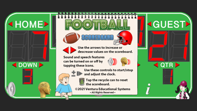 Football Scoreboard Deluxe Screenshot