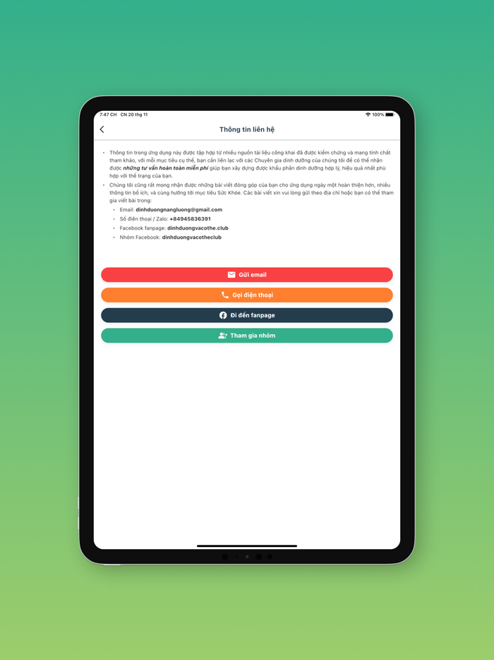 Dinh dưỡng và cơ thể