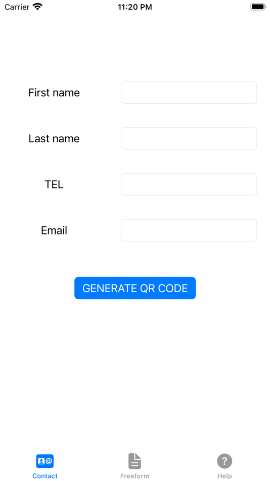 #1. Simple QRCode Maker (iOS) 由: Yuta Kobayashi