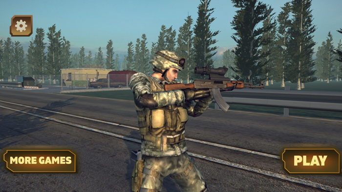 AWP Sniper Gun Zombie War