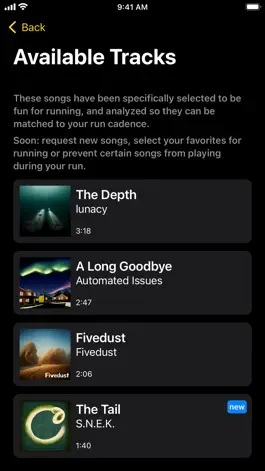 Game screenshot Runtracks: Adaptive playlists apk