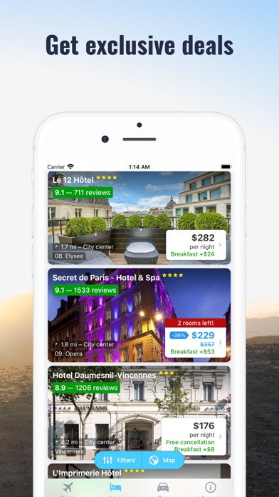 Cheap Flights and Hotels All Screenshot