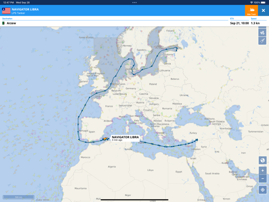 Screenshot #5 pour VesselFinder Pro