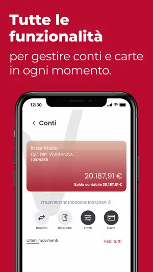 ViViBanca – conti e depositi screenshot 3