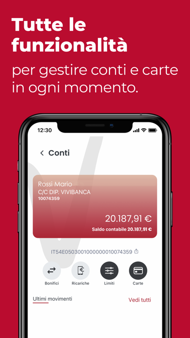 ViViBanca – conti e depositi Screenshot