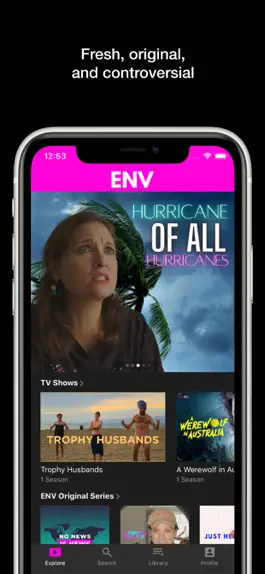 Game screenshot ENV: Independent TV & Movies apk
