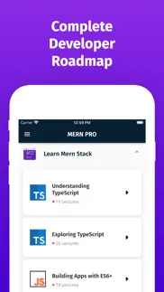 learn mern stack (node, react) iphone screenshot 3