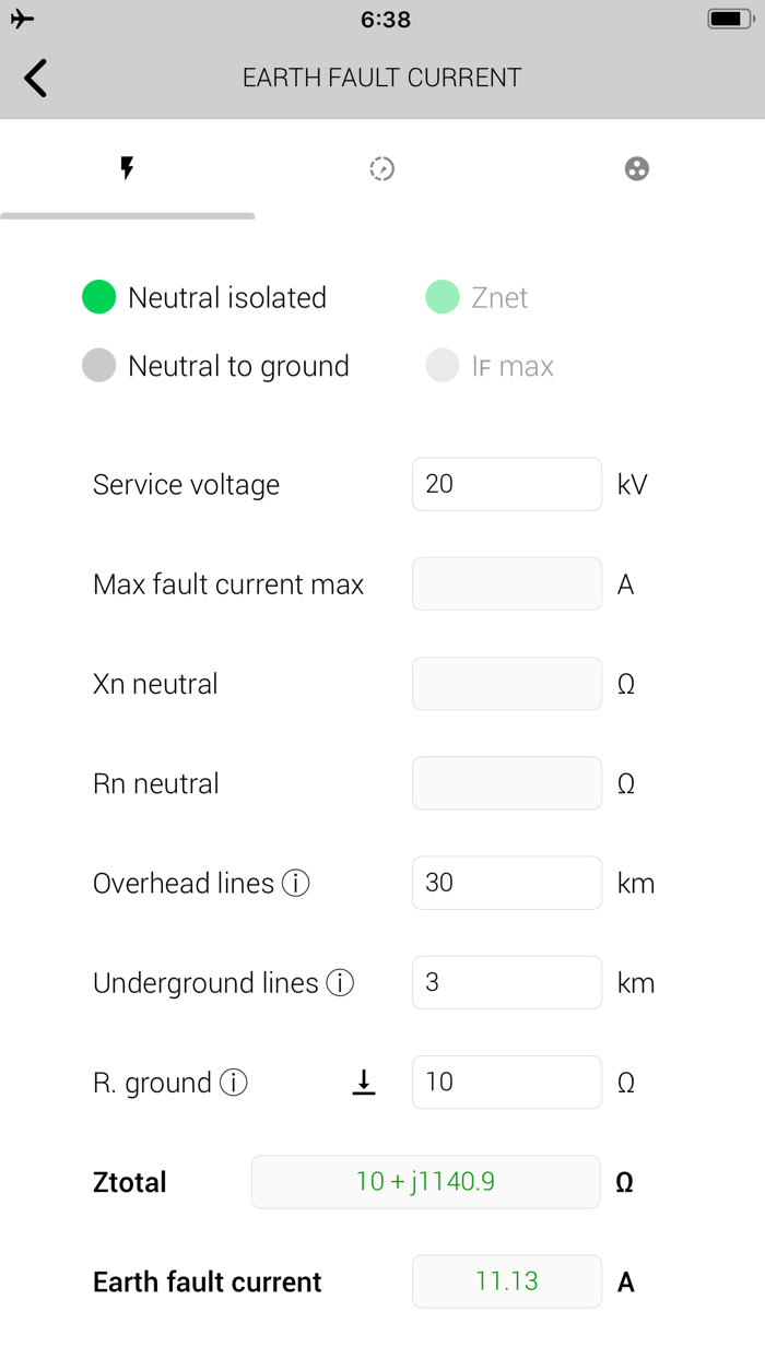 Medium Voltage Calculations