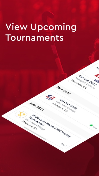 So Cal Field Hockey Federation Screenshot