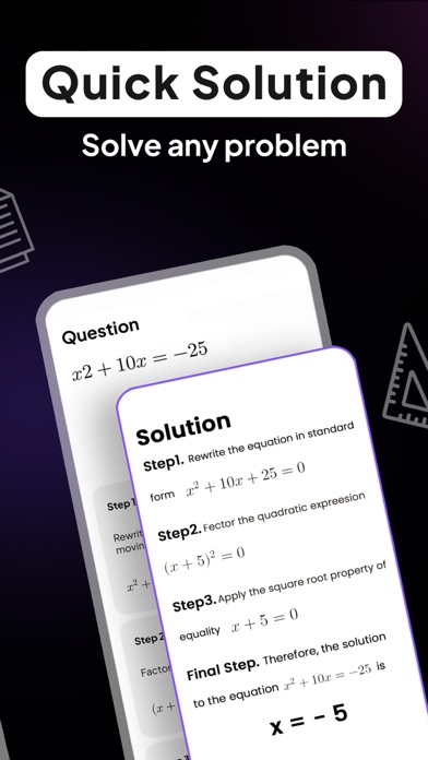 Homework AI - Math Helper Screenshot