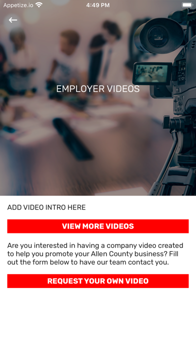 OMJ Allen Workforce Hub Screenshot