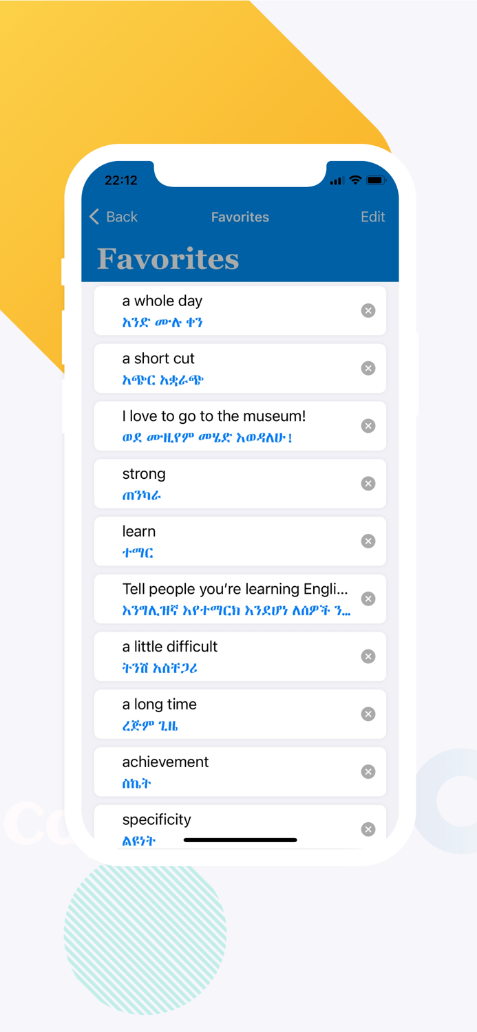 Amharic Learn 12 Languages