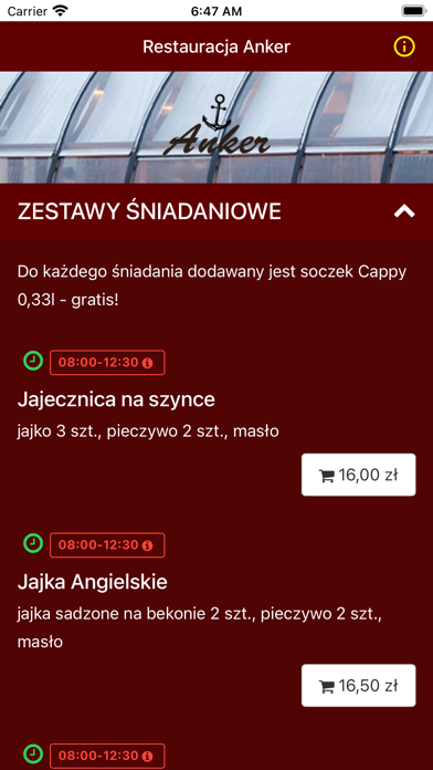 Restauracja Anker Screenshot