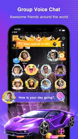 Game screenshot BoBo - Group Voice Chat Rooms apk