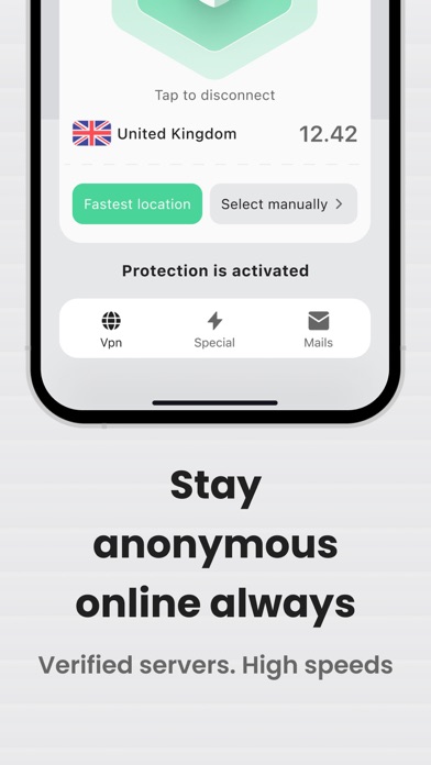 BePrivate VPN Screenshot