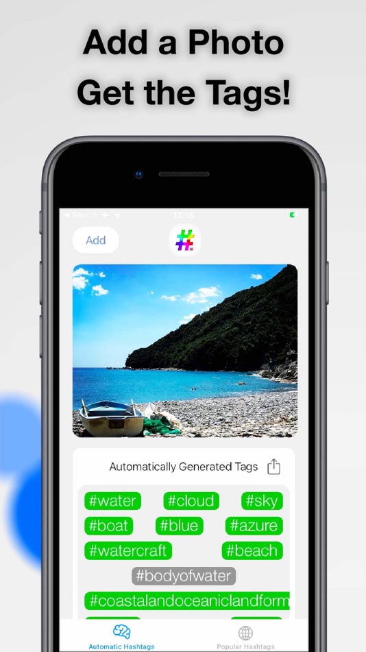 #3. Automatic Hashtags Generator (iOS) 来自: GENOVA Softworks