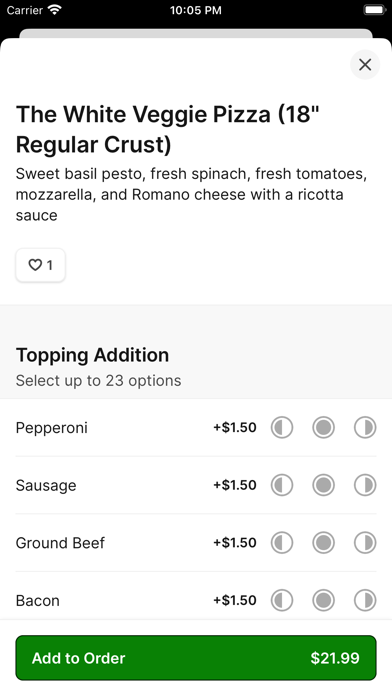 Janino's Pizza - Gulf Shores Screenshot