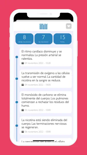 Captura de pantalla de Klopp - Dejar De Fumar en iPhone 4