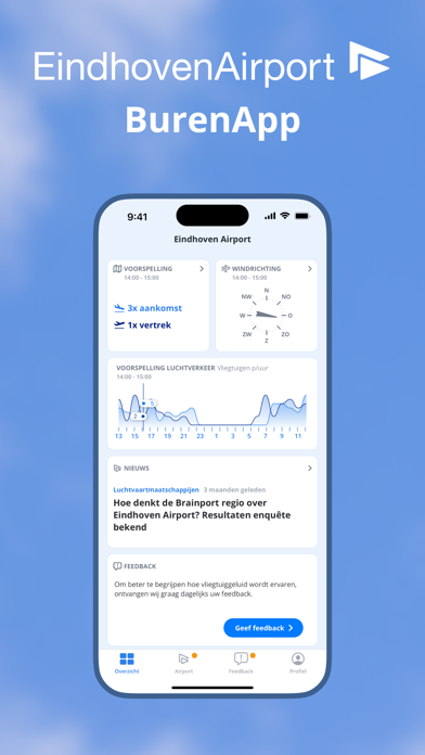 Eindhoven Airport BurenApp Screenshot
