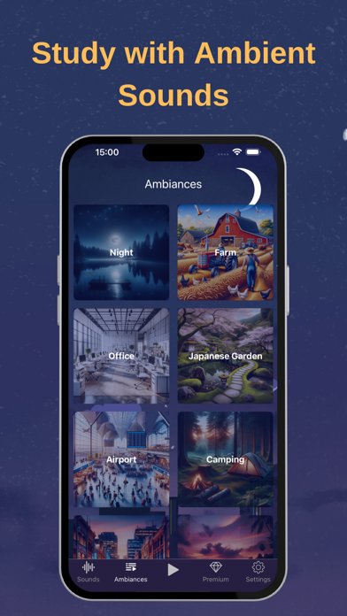 Nature Sleeping Sounds Screenshot