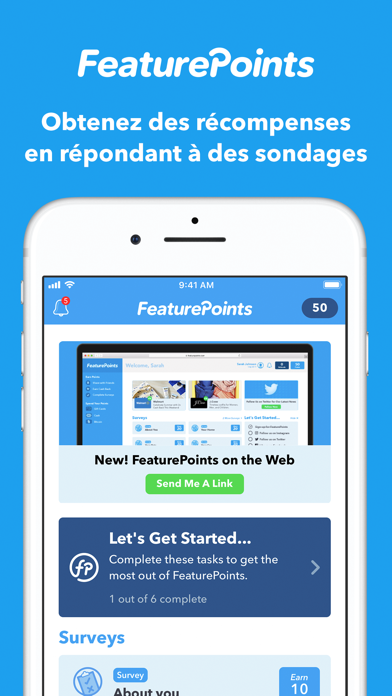 Screenshot #1 pour FeaturePoints