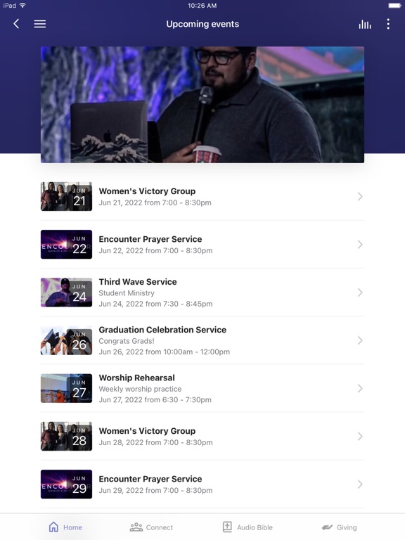 App screenshot