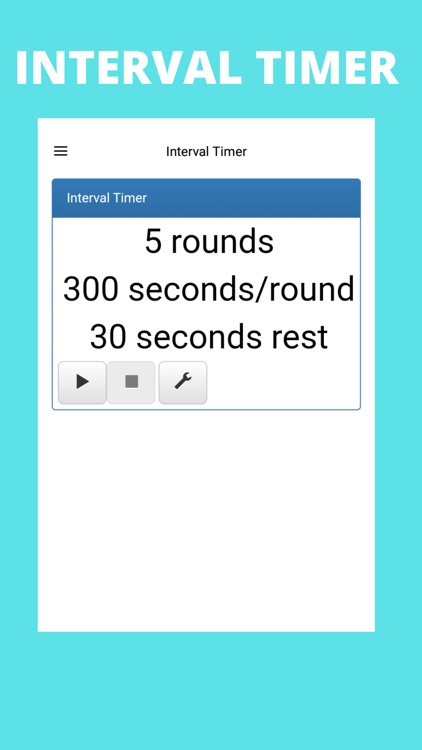 Interval Timer Workout App