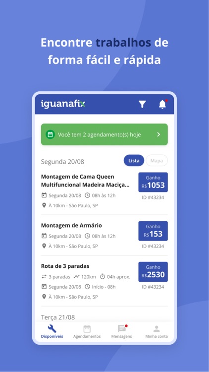 IguanaFix para Profissionais
