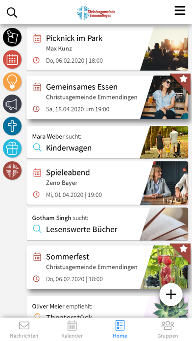 Christusgemeinde Emmendingen Screenshot