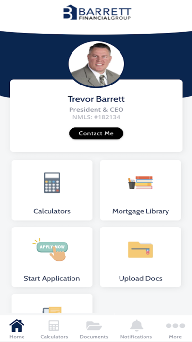 Barrett Financial Group Screenshot