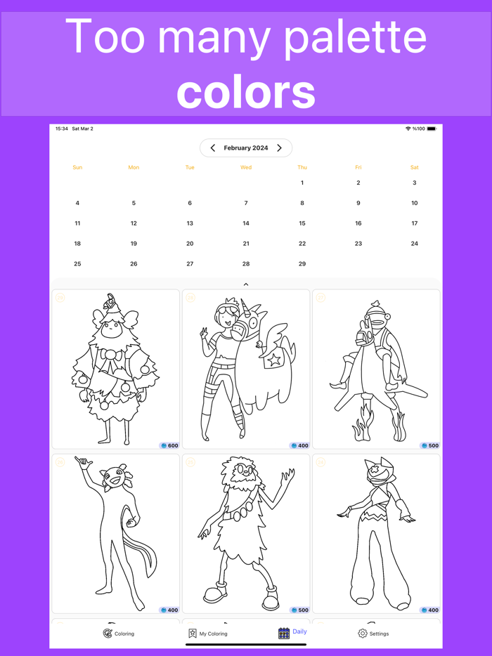 ColorNite Coloring Game