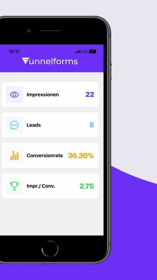 #1. Funnelforms (iOS) 由: FUNNELFORMS FZCO