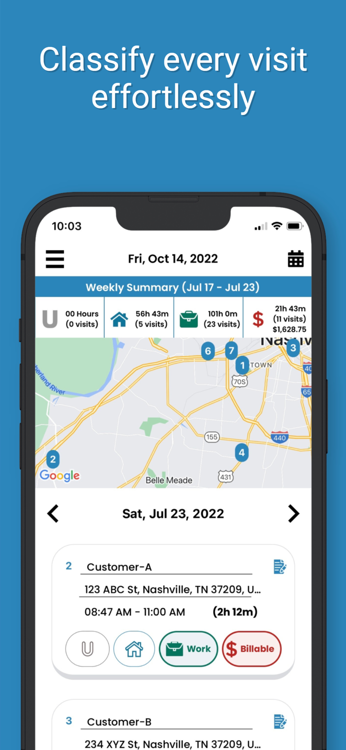 LocusB Location Timeclock
